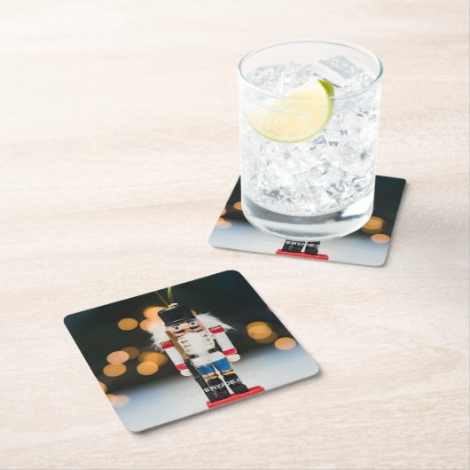 Christmas SlipperyJoe notenkraker beeldje ornament Kartonnen Onderzetters (Insitu)