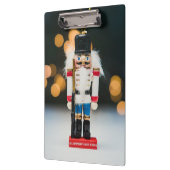 Christmas SlipperyJoe notenkraker beeldje ornament Klembord (Links)