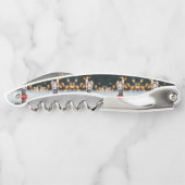 Christmas SlipperyJoe notenkraker beeldje ornament Kurkentrekker (Achterkant)