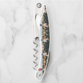 Christmas SlipperyJoe notenkraker beeldje ornament Kurkentrekker (Voorkant)