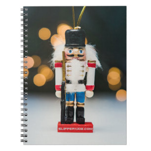 Christmas SlipperyJoe notenkraker beeldje ornament Notitieboek