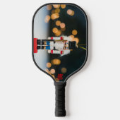 Christmas SlipperyJoe notenkraker beeldje ornament Pickleball Paddle (Voorkant)