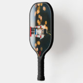 Christmas SlipperyJoe notenkraker beeldje ornament Pickleball Paddle (Links)