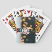 Christmas SlipperyJoe notenkraker beeldje ornament Pokerkaarten (Achterkant)