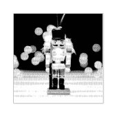Christmas SlipperyJoe notenkraker beeldje ornament Rubberstempel (Afrduk)