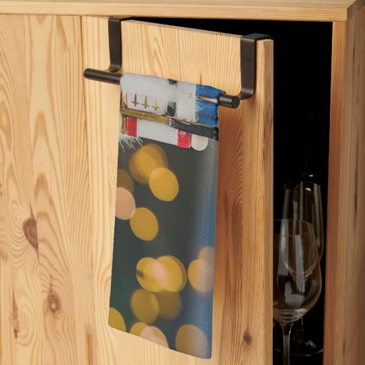 Christmas SlipperyJoe notenkraker beeldje ornament Theedoek (Derde Gevouwen)