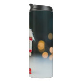 Christmas SlipperyJoe notenkraker beeldje ornament Thermosbeker (Geroteerd rechts)