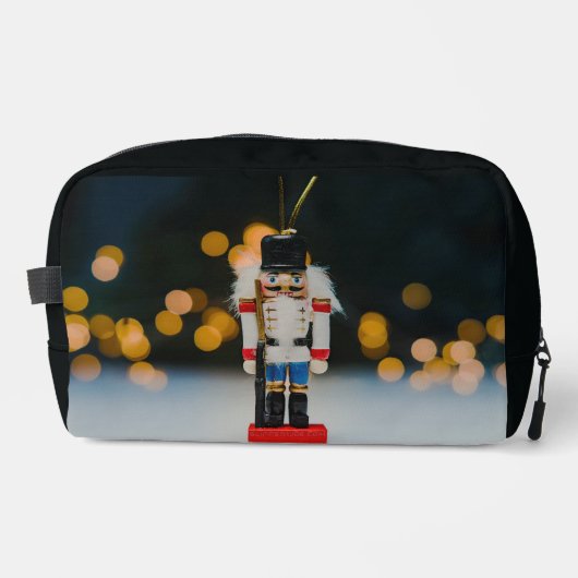 Christmas SlipperyJoe notenkraker beeldje ornament Toilettasje (Voorkant)