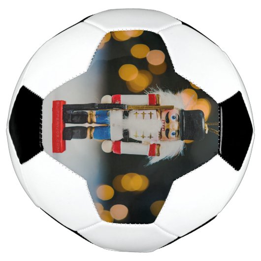 Christmas SlipperyJoe notenkraker beeldje ornament Voetbal (Gedraaid)