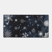 Christmas SlipperyJoe vallen verschillende vormen  Bureaumat (Voorkant)