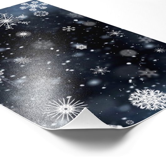 Christmas SlipperyJoe vallen verschillende vormen Foto Afdruk (Hoek)