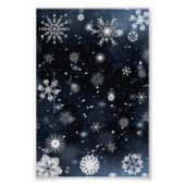 Christmas SlipperyJoe vallen verschillende vormen Foto Afdruk (Voorkant)