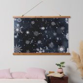 Christmas SlipperyJoe vallen verschillende vormen  Hangend Wandkleed (Slaapkamer)