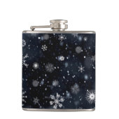 Christmas SlipperyJoe vallen verschillende vormen Heupfles (Voorkant)