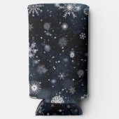 Christmas SlipperyJoe vallen verschillende vormen  Seltzer Blikjeskoeler (Voorkant)