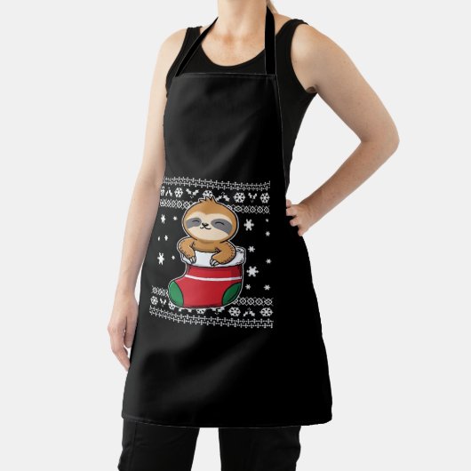 Christmas Sloth Classic T-Shirt Schort (Insitu)