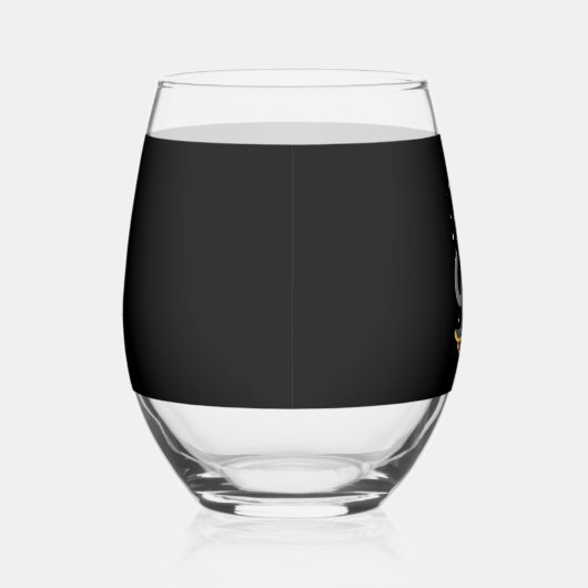 CHRISTMAS SLOTH Funny Christmas Skateboard Sloth ( Wijnglas Zonder Voet (Rechts)