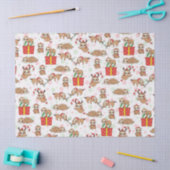 Christmas Sloths Tissue Paper Tissuepapier (Craft)