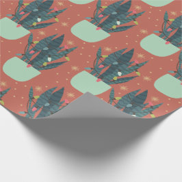 Christmas Snake Plant Cadeaupapier