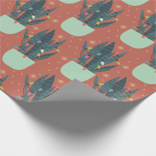 Christmas Snake Plant Cadeaupapier