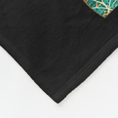 Christmas Snake Santa Hat Holiday Fun Premium Tri- Fleece Deken (Hoek)