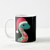 Christmas Snake Santa Hat Holiday Fun Premium Tri- Koffiemok (Links)