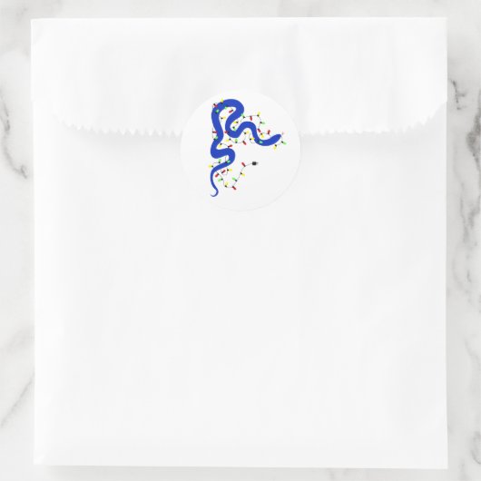 Christmas Snake Stickers (Tas)