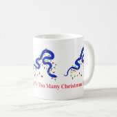 Christmas Snakes Mug Koffiemok (Voorkant rechts)