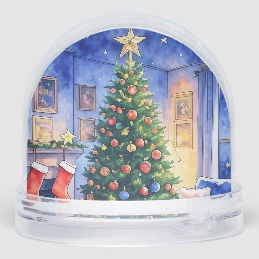 Christmas  sneeuwbol (Achterkant)