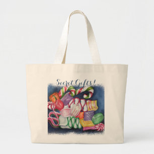 CHRISTMAS SNOEP SECRET GIFTS GROTE TOTE BAG