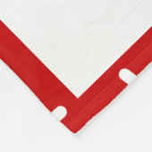 Christmas Snoep Sprinkle 4 Fotocollage Fleece Deken (Hoek)