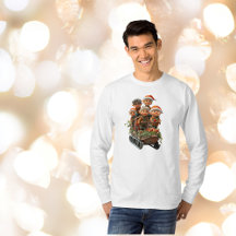 Christmas Snow Fun Mannen T-shirt