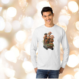 Christmas Snow Fun Mannen T-shirt