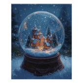Christmas Snow Globe Poster (Voorkant)