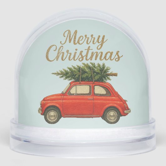 Christmas Snow Globe. Sneeuwbol (Voorkant)