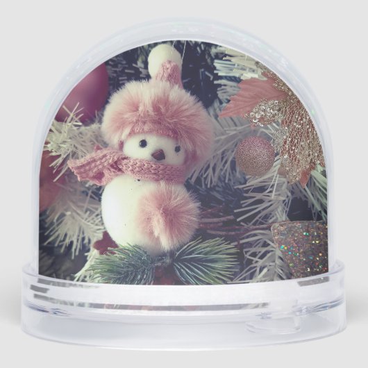 Christmas Snow Globe Sneeuwbol (Achterkant)