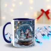 Christmas Snow Globes Personalized Mok