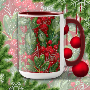 Christmas Snow Holly Mok