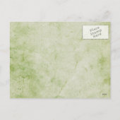 Christmas Snow Wereldbol Foto Feestdagenkaart (Achterkant)