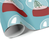 Christmas Snow Wereldbol inpakpapier (Rol Hoek)