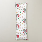 Christmas Snow Winter Animals Classic Lichaamskussen (Achterkant (Verticaal))