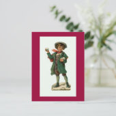 "Christmas Snowball" Briefkaart (Staand voorkant)