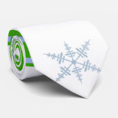 Christmas Snowflake Cheer Stropdas (Opgerold)