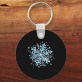 Christmas Snowflake - Cute Winter Vibe For Holiday Sleutelhanger (Voorkant)