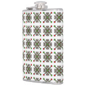 Christmas Snowflake Mandala Heupfles (Links)