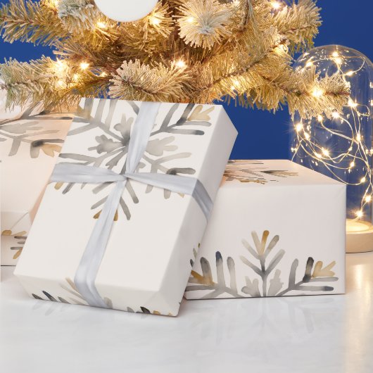 Christmas Snowflake Wrapping Paper | Cadeauverpakk Cadeaupapier (Feestdagen)
