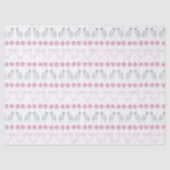 Christmas Snowflakes and Trees Tissuepapier (Voorkant)