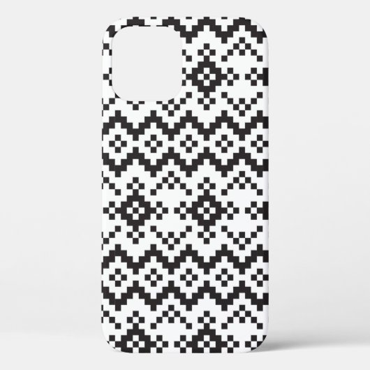 Christmas Snowflakes Fair Isle Seamless Patternart Case-Mate iPhone Case (Achterkant)