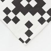 Christmas Snowflakes Fair Isle Seamless Patternart Fleece Deken (Hoek)