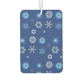 Christmas snowflakes  luchtverfrisser (Achterkant)